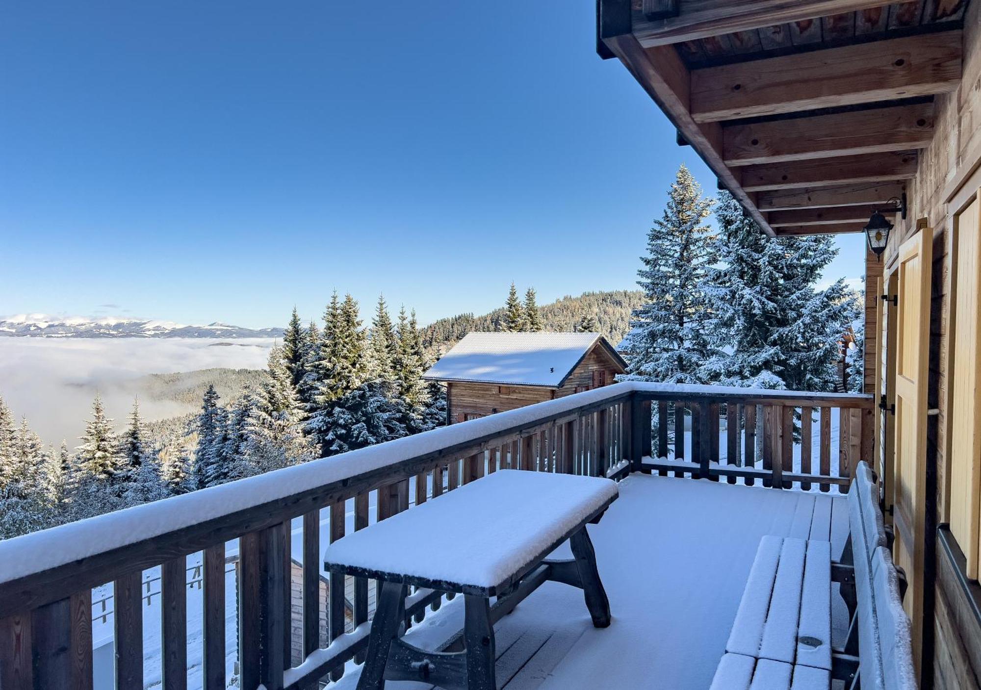 1A Chalet Koralpenzauber - Wandern, Grillen, Sauna Und Traumblick Wolfsberg Extérieur photo